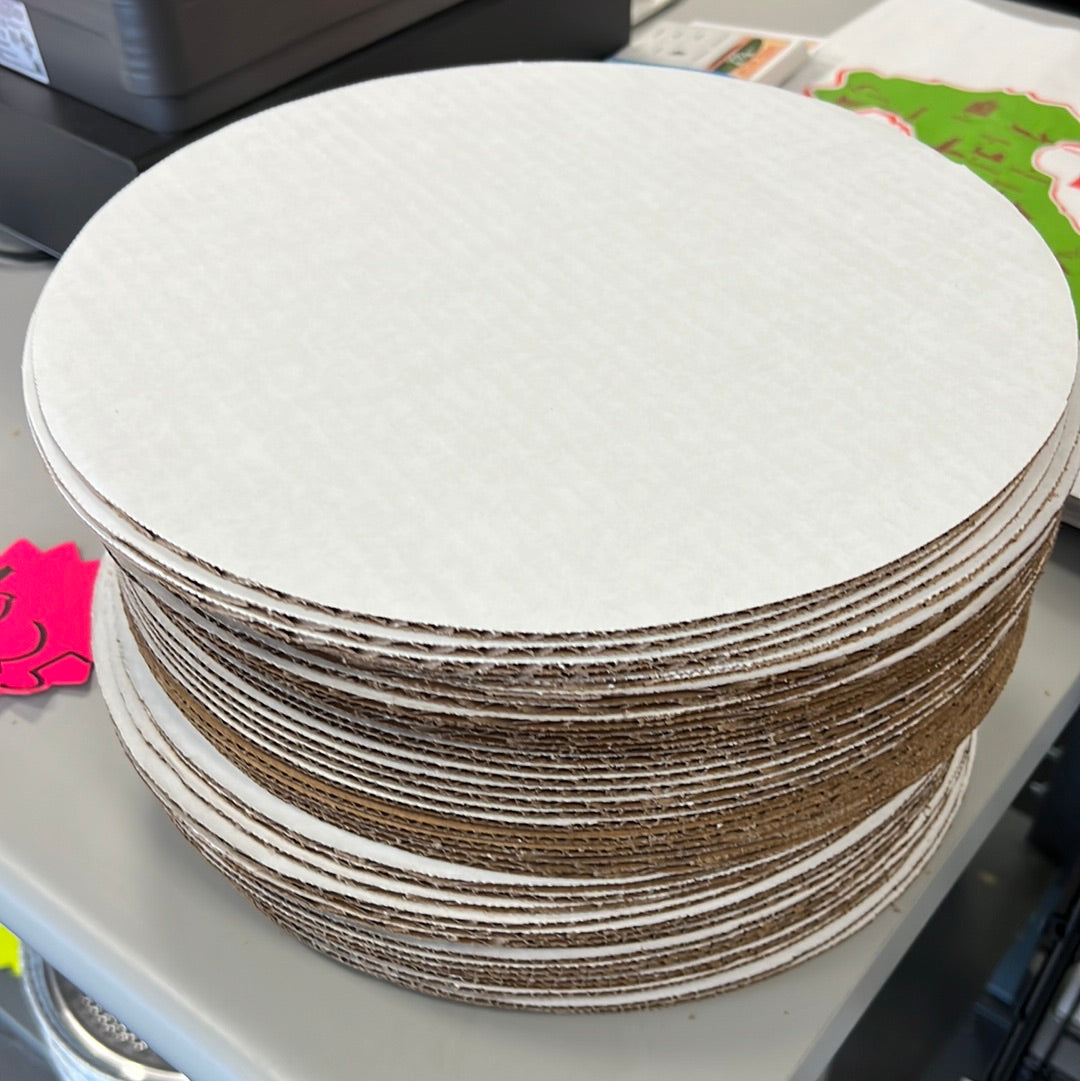 12" Cardboard Circles