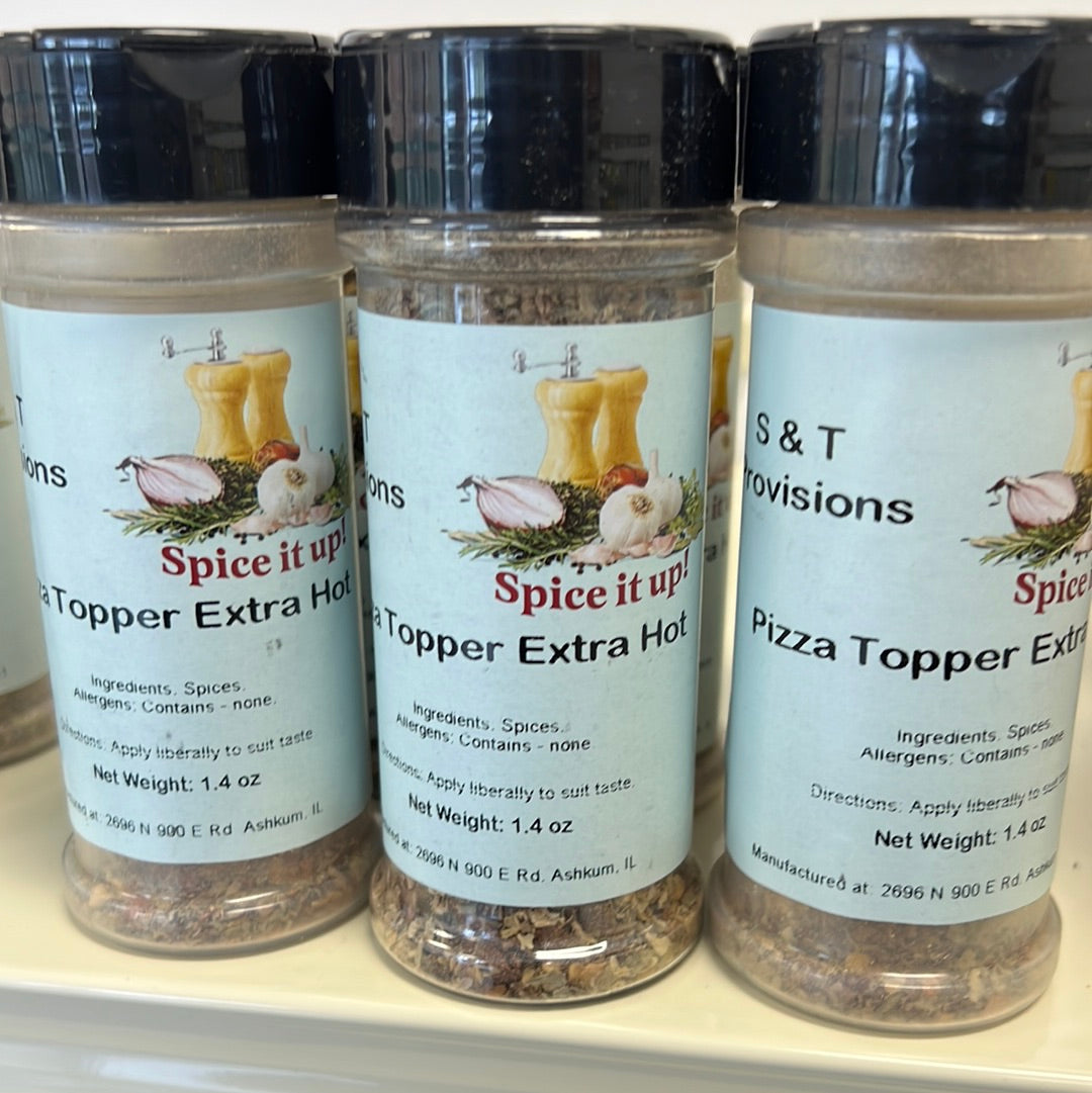 S&T Pizza Topper Seasoning - XTRA Hot